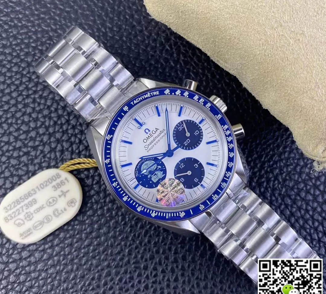 Omega Speedmaster 310.32.42.50.02.001 OS Factory 1:1 Best Edition Replica Watch Blue Bezel